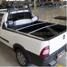 Capota Strada Cabine Simples 1998/2013 c/grade c/pneu e sem gancho Capota Strada Cabine Simples 1998/2013 c/grade c/pneu e sem gancho